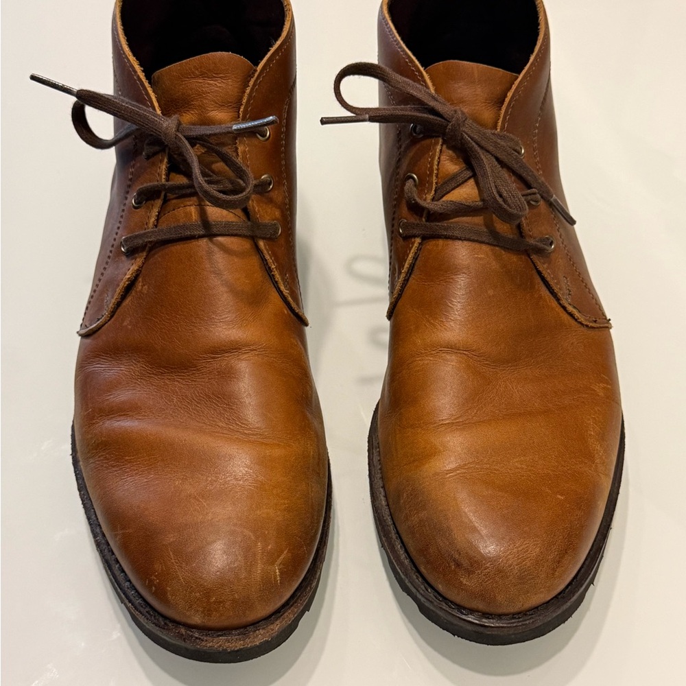 Allen Edmonds Brown Chukka Boots - Picture 2 of 11